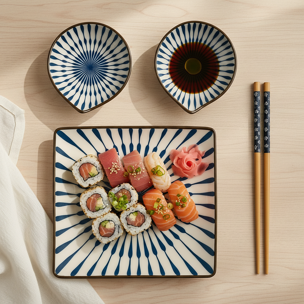 Premium Japanese Dining & Serving Set