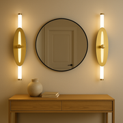 Modern Brass Wall Light for Bedroom & Living Room –