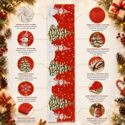 Christmas Snowman Table Runner – Premium Holiday Table Décor