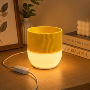 LED Flower Pot Table Lamp | USB Powered Warm White Ambient Planter Light | Decorative Desk & Bedside Lamp