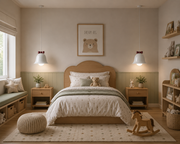 Modern Bell Pendant Light with Decorative Bow Metal Shade