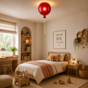 Coral Tree Balloon Ceiling Light with Pull Cord