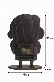 Kids Cartoon Table Clock – Cute Character Design | Durable MDF Body | Battery Operated | Ideal for Study Table, Bedroom &amp; Gifts | 22 cm Height