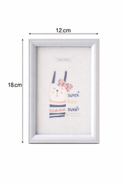 Coral Tree Wooden Photo Frame | Fits 12 × 18 cm Photo (Approx. 5×7 Inch) | Tabletop Display Frame for Kids Room & Nursery | Minimal Natural Finish