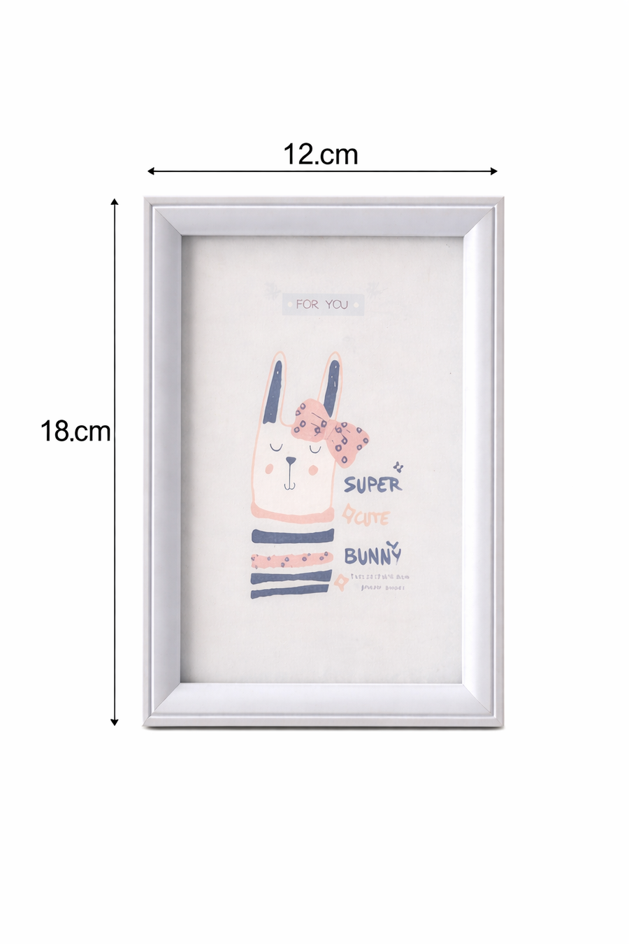 Coral Tree Wooden Photo Frame | Fits 12 × 18 cm Photo (Approx. 5×7 Inch) | Tabletop Display Frame for Kids Room & Nursery | Minimal Natural Finish