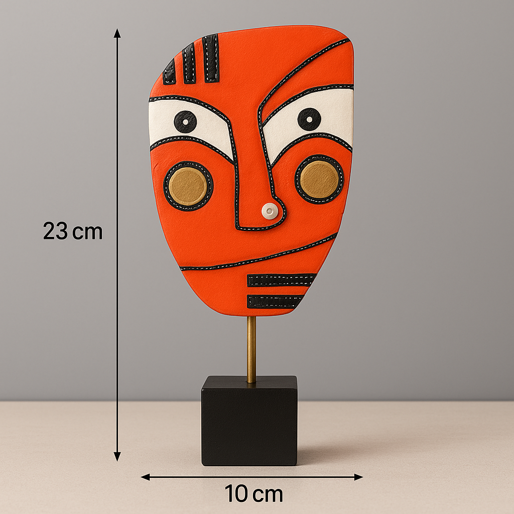 High Spirit Resin Face Table Decor