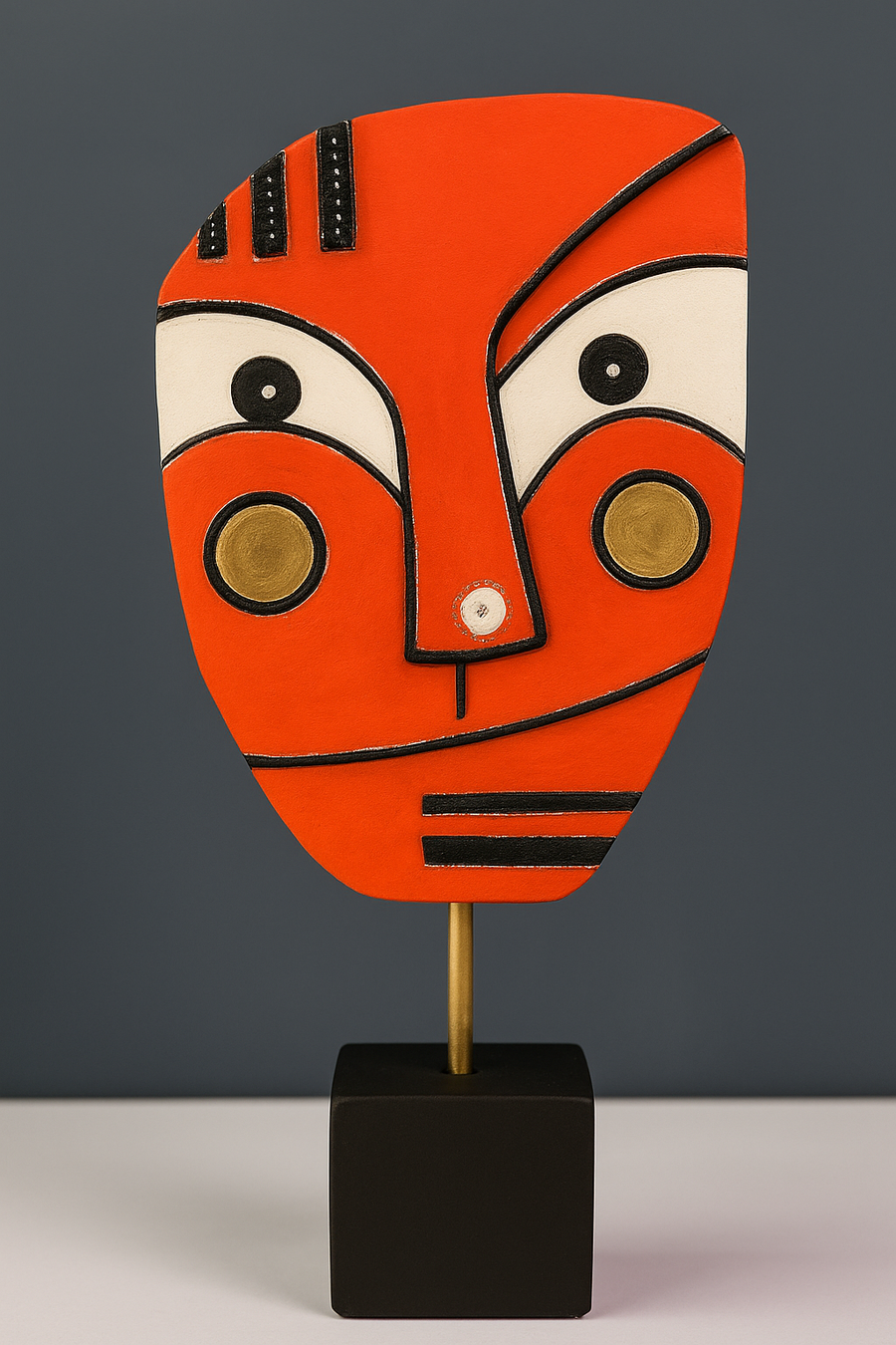 High Spirit Resin Face Table Decor