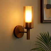 Designer Antique Brass Finish Wall Light