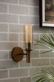 Designer Antique Brass Finish Wall Light