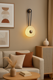 Iron Aluminum Round LED Wall Sconce Light B260-BK