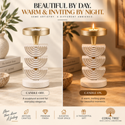 Nordic Pillar candle holder