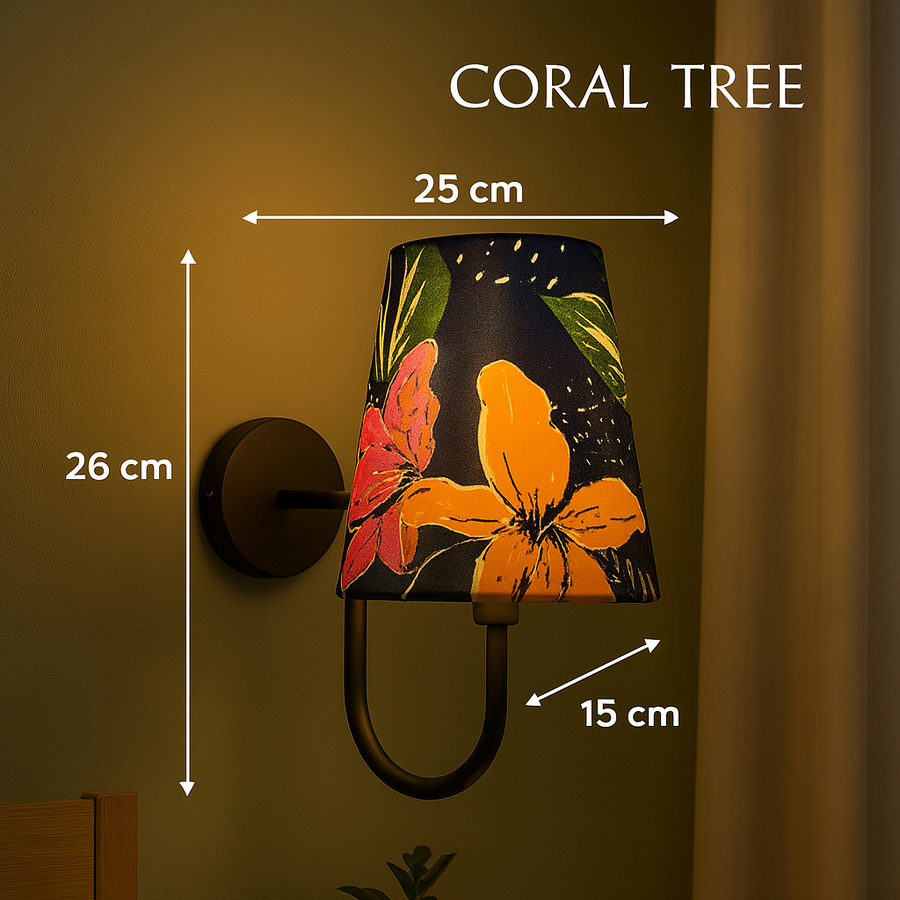 The Stamp Lamp Shade Wall Lights