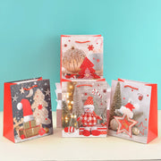set of 4 Merry Christmas Stylish Paper Bag For Gifting