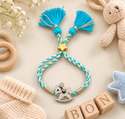 Adjustable horse charm Rakhi for Little Brother