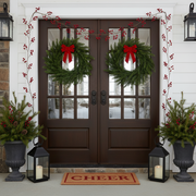 Red Berry Christmas Garland | Flexible Festive Hanging Décor 210cm