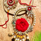 Gotta pati rakhi lumba set