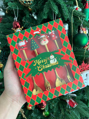 Xmas Fork & Spoon (Set Of 4)