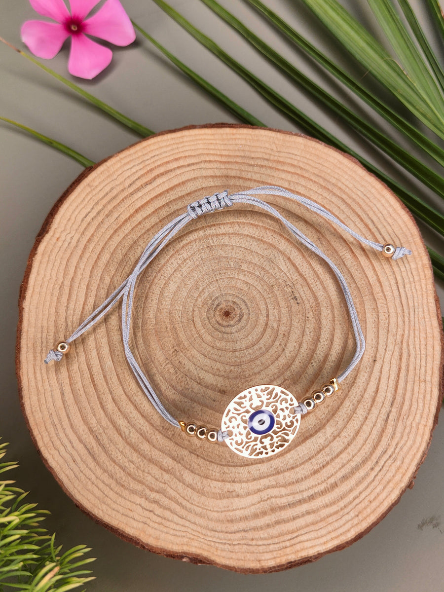 Evil Eye Woven Elegant Rakhi