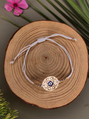 Evil Eye Woven Elegant Rakhi