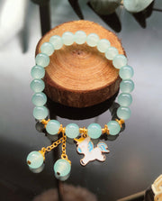 Fashion Cute Trojan Girl White bracelet