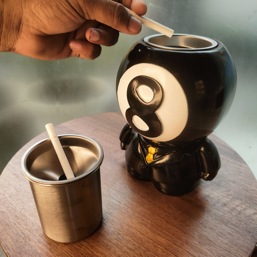 Billiard Ashtray Organize Unique Pen Holder