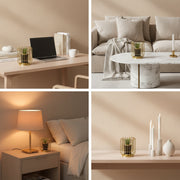 Decorative metal table decor