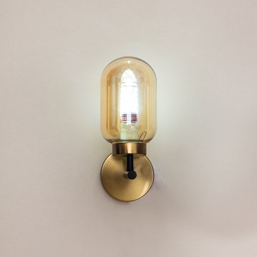 The Glass Wall Light Smoke Glass