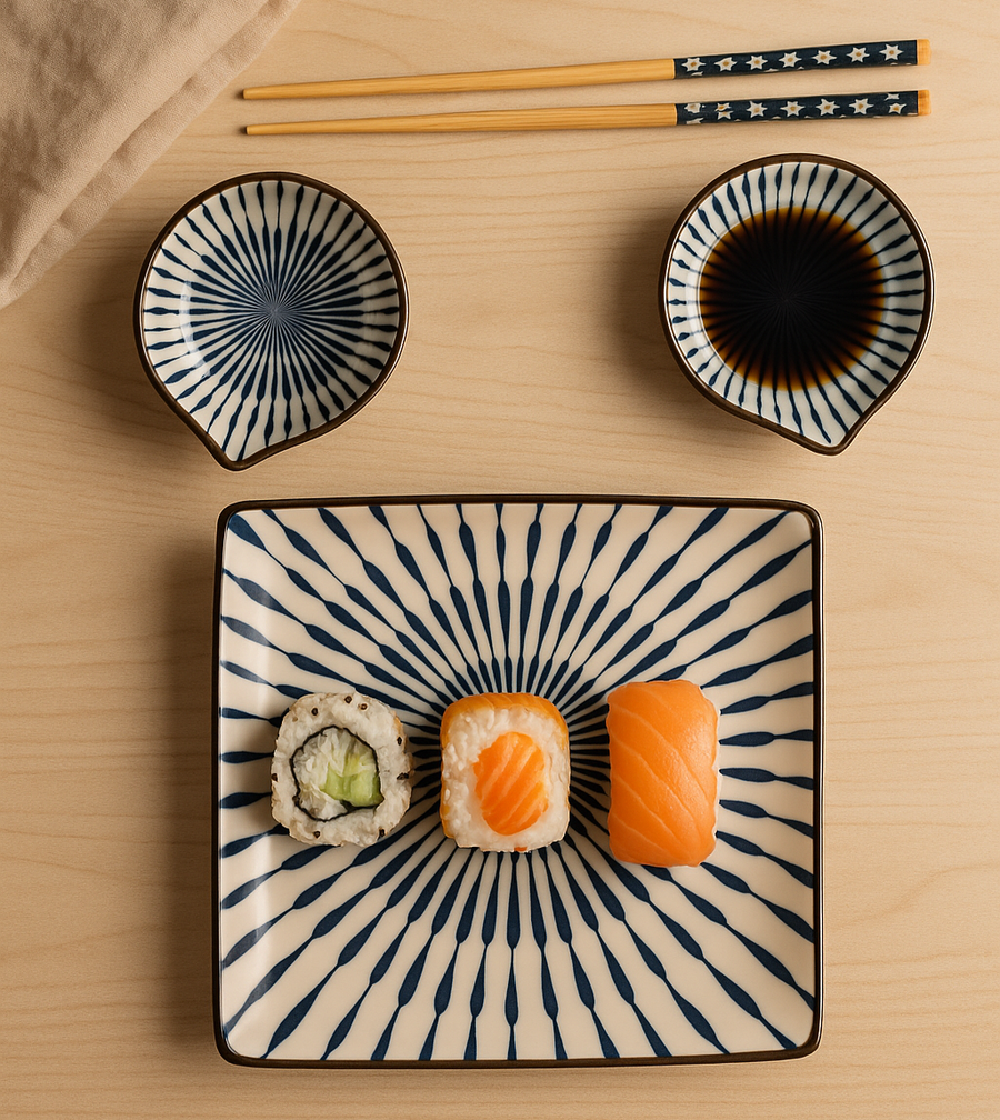 Premium Japanese Dining & Serving Set