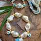 Uncut pearl bracelet(lumba) and rakhi set