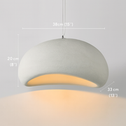 Modern Nordic Style Handemade Polystyrene chandelier Single Head Pendant Lamp for cafe bar dining room