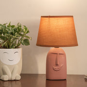 Terracotta Wink Table lamp with lamp shade