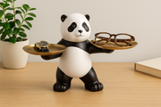 Panda Dual Tray Holder – Decorative Organizer
