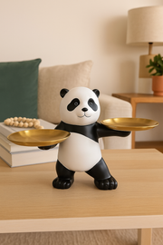 Panda Dual Tray Holder – Decorative Organizer