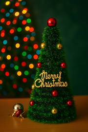 Mini Christmas Tree – Tabletop Decorative Tree for Home & Office