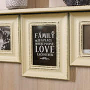 wooden shelf set of 3 photo frame
