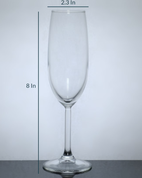 Champagne Glass 175ml (Set of 6)