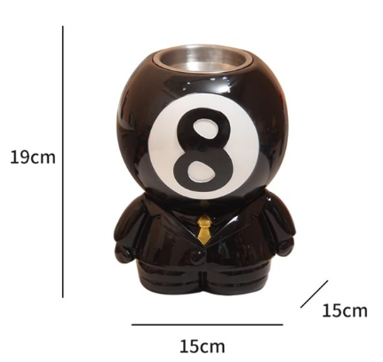 Billiard Ashtray Organize Unique Pen Holder