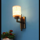 Antique Gold Mild Steel Wall Light