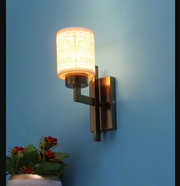 Antique Gold Mild Steel Wall Light