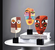 The Smile Resin Face Table Decor