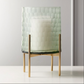 Handcut Glass Cylinder Stand