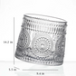 Spinning Antique Whiskey Glass 200ml (Set of 6)