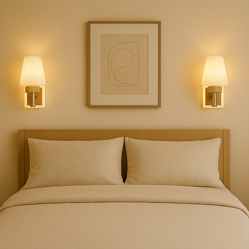 Creative Wood Wall Lantern Modern Simple Wall Light Style 2