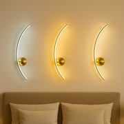 Coral Tree Modern Curved LED Wall Light – Left & Right Pair (Set of 2)