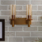 Designer Antique Brass Finish Wall Light
