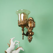Antique Brass Finish Wall Light