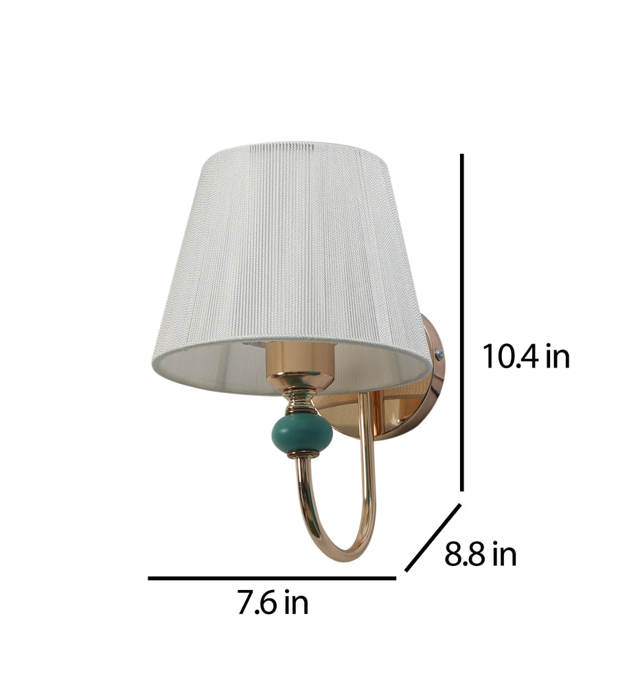 Designer Lighting Golden Finish Wall Light