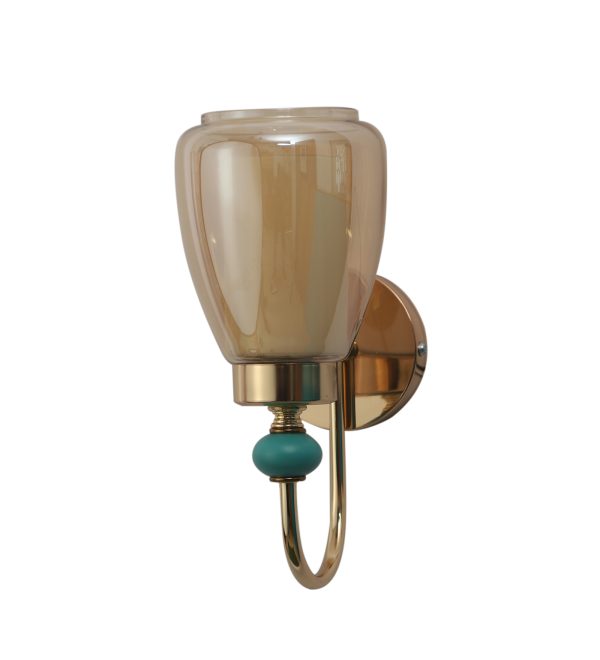 Coral Tree  Designer Lighting Golden Finish Wall Light