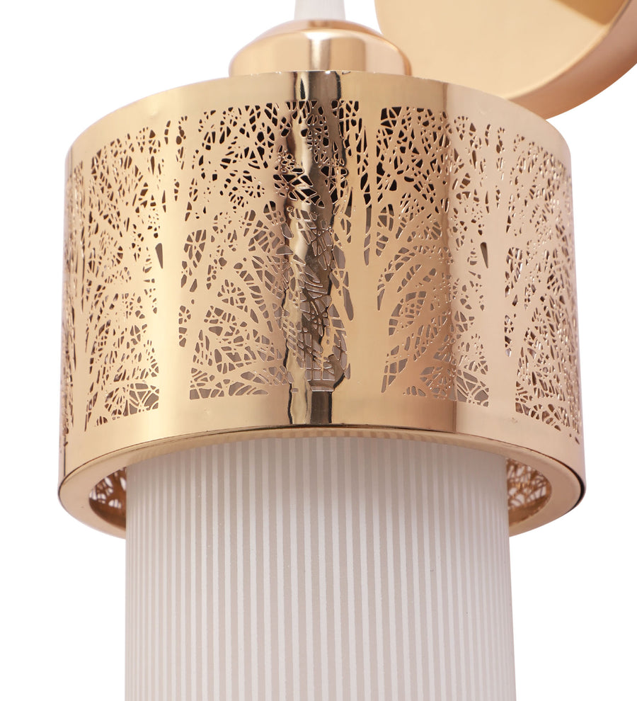 Designer Lighting Golden Finish Wall Light