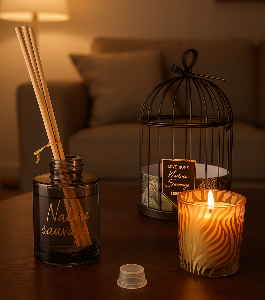 Coral Tree Premium Fragrance Gift Set – Nature Sauvage Freesia Edition "Black"